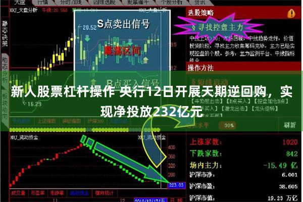 新人股票杠杆操作 央行12日开展天期逆回购，实现净投放232亿元