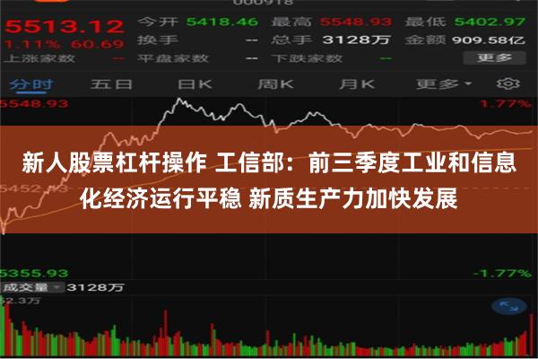 新人股票杠杆操作 工信部：前三季度工业和信息化经济运行平稳 新质生产力加快发展