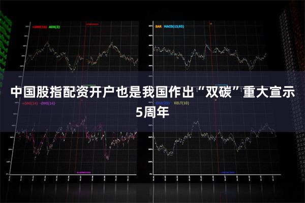 中国股指配资开户也是我国作出“双碳”重大宣示5周年