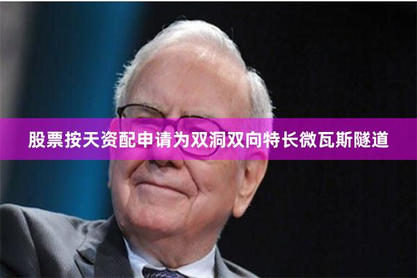 股票按天资配申请为双洞双向特长微瓦斯隧道